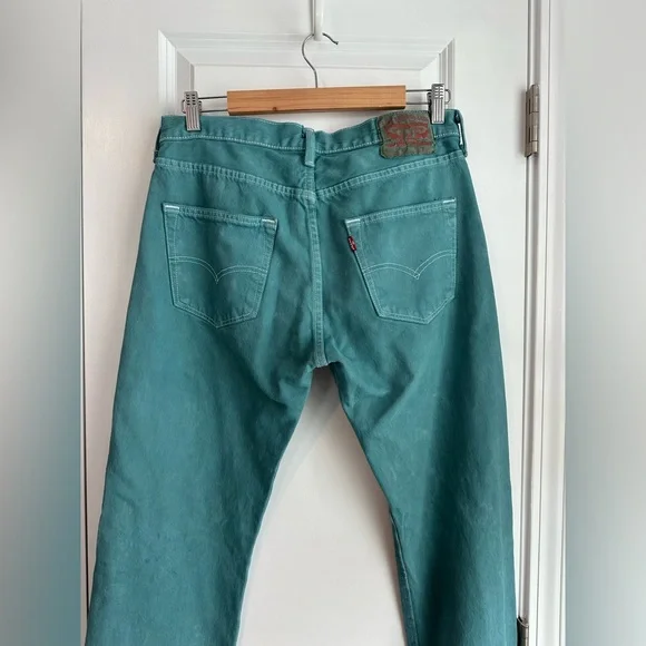 Urban Renewal Men’s Levi 501’s Blue Acid Wash Jeans NWT Size 30 X 32
